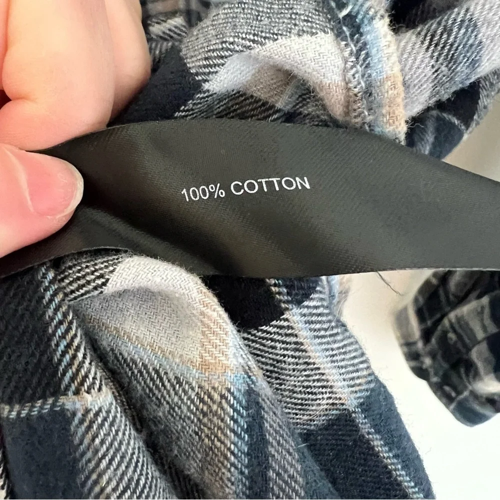 Denim & Flower Flannel Button Down Men’s XL - Picture 7 of 10